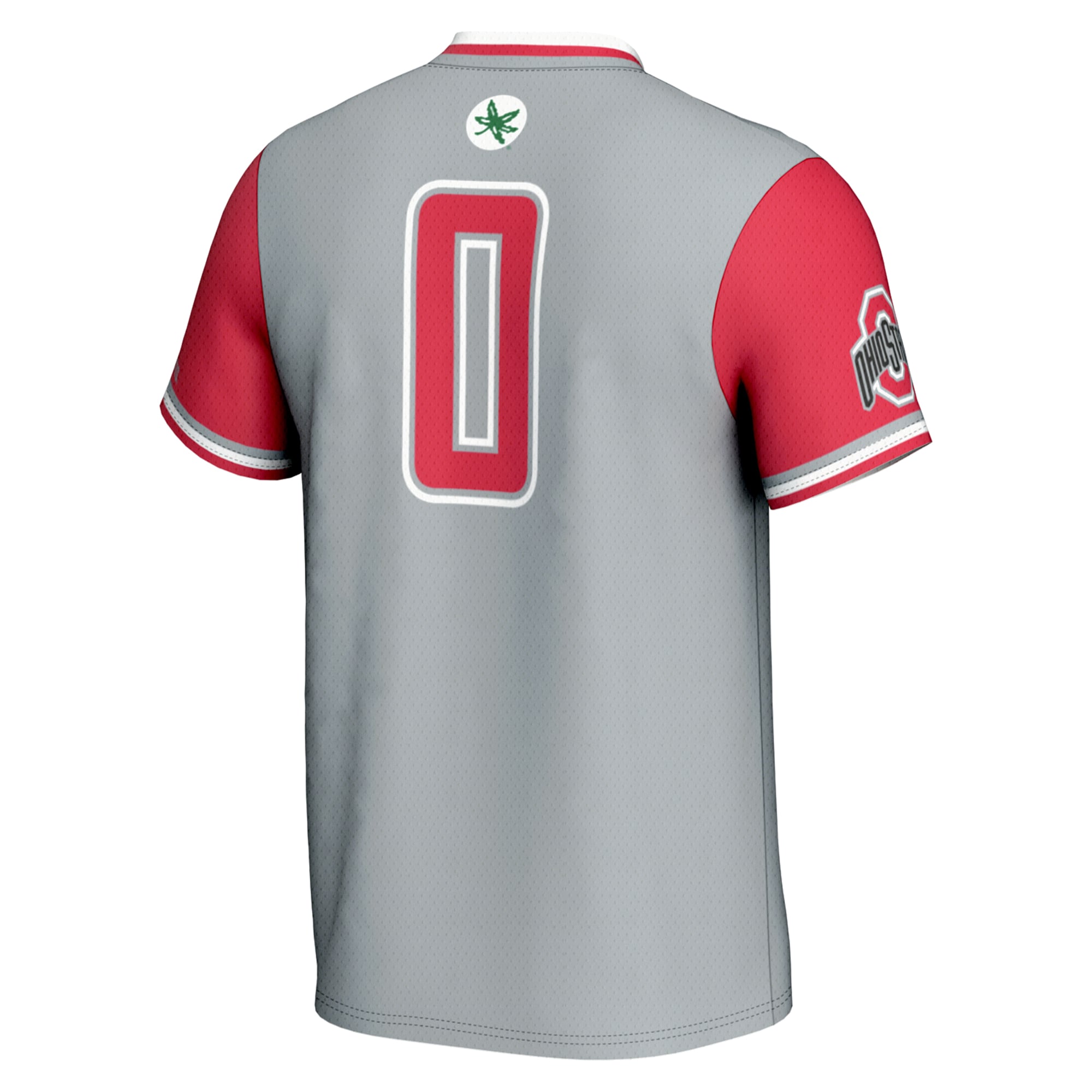 #0 Ohio State Buckeyes GameDay Greats Unisex Lightweight Softball Jersey - Gray