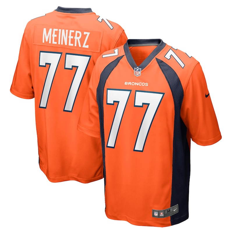 None Quinn Meinerz Denver Broncos Championship Replica Jersey