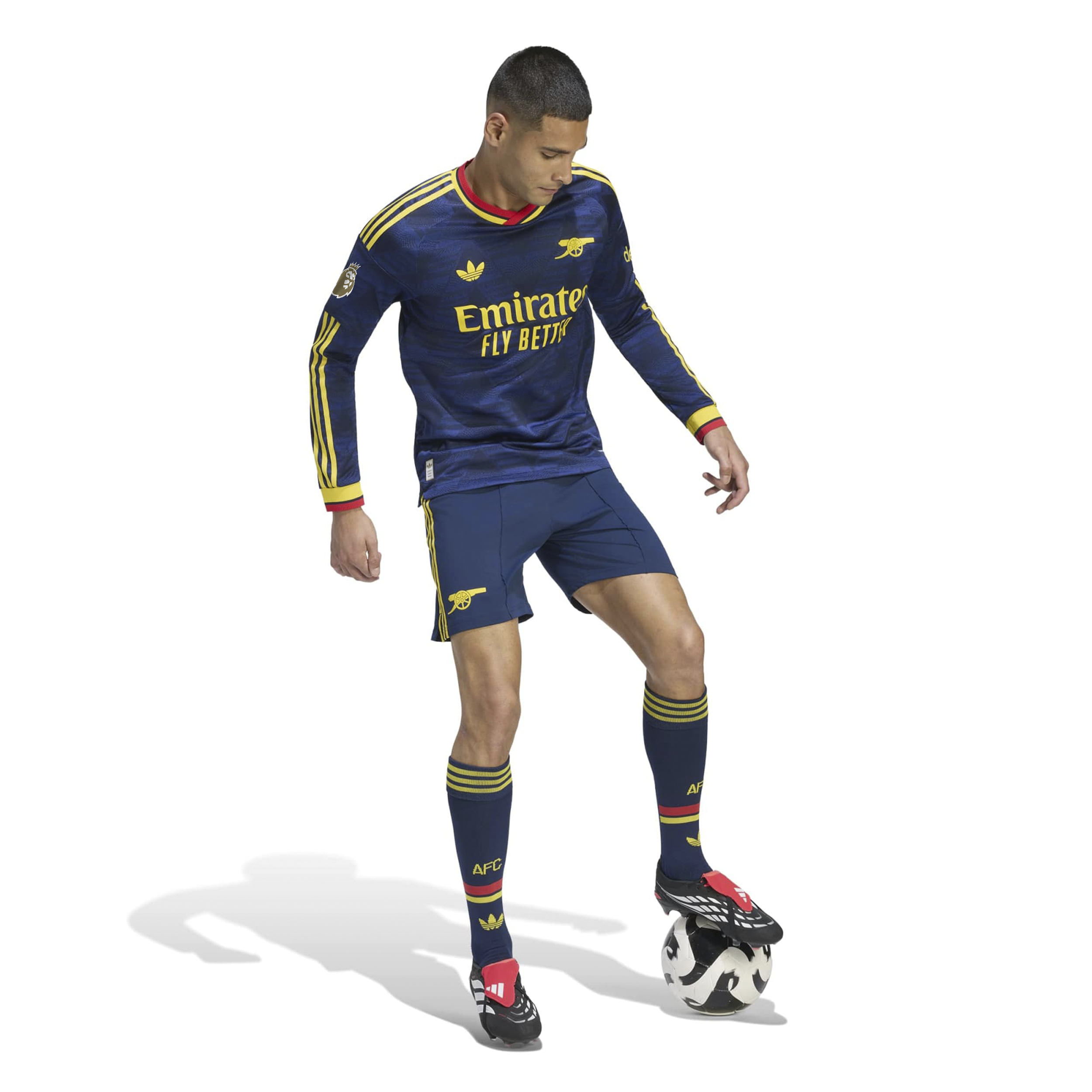 [SD] Arsenal 2026/27 Away On-Field Authentic Long Sleeve Jersey - Navy