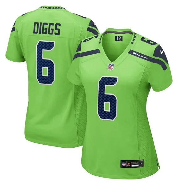 Seattle Seahawks Game NFL Jersey - Green | Performance Football App...