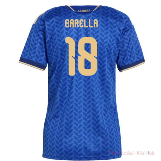 [EFS] 2026/27 Italy Home Shirt (Womens) (Barella 18)