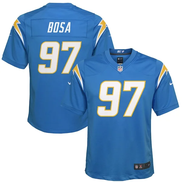 None Joey Bosa Game Jersey - Blue | NFL Player Jersey | NFL Football