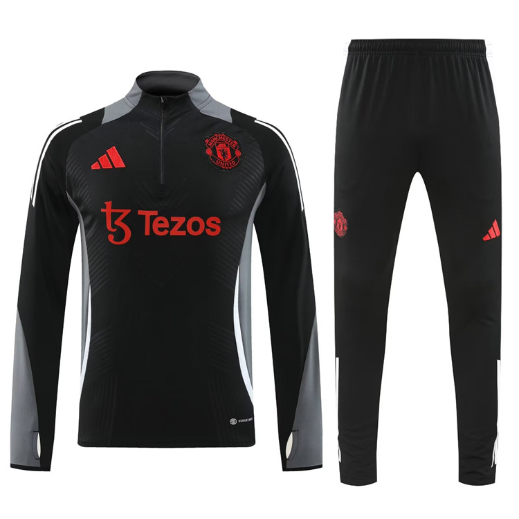 Moisture Wicking Man Utd Manchester United 2425 Grey Tracksuit