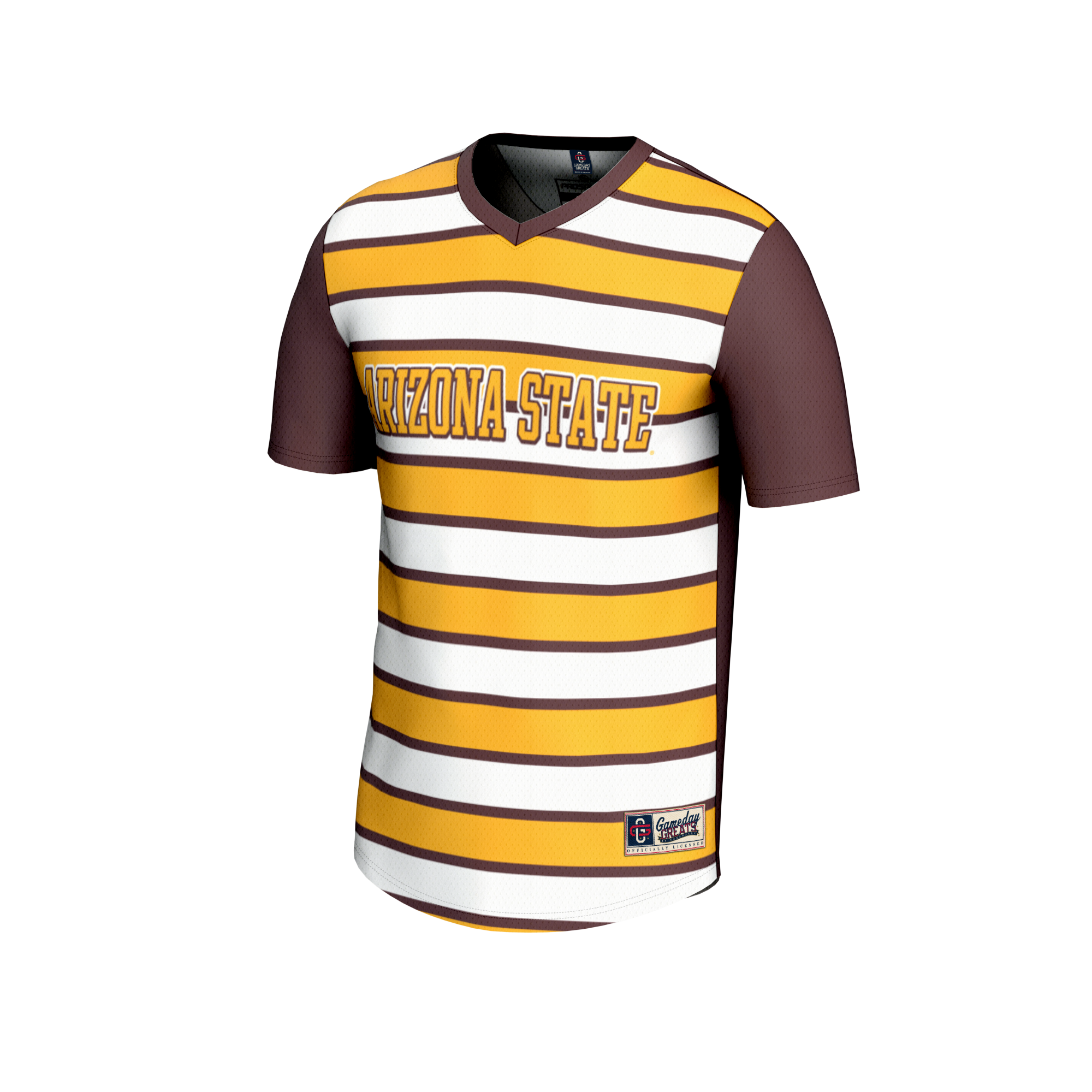 [LK] Arizona State Sun Devils GameDay Greats Lightweight Soccer Fashion Jersey - Maroon