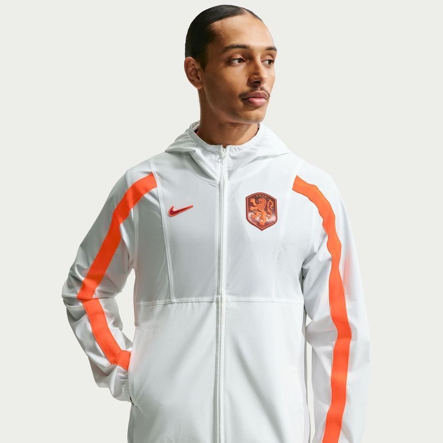 Holland Track Top Dri-FIT Energy Woven World Cup 2026 - White/Hyper Crimson
