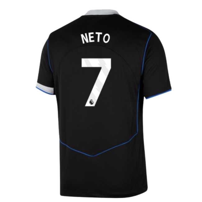 2025-20 Chelsea Authentic Third Football Shirt Neto 7 L S