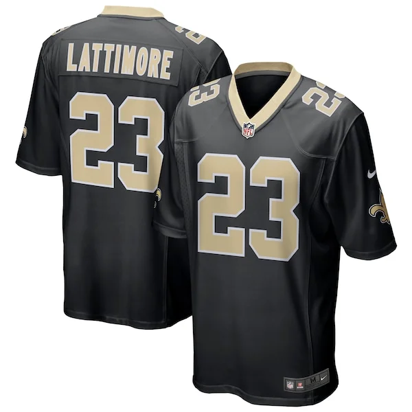 New Orleans Saints Game NFL Jersey - Black | Performance Football A...