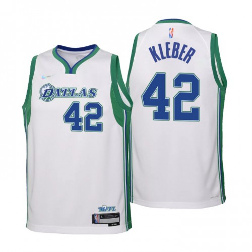 White Nike Dallas Maverickss #42 Mavericks Jersey - Moisture-Wicking