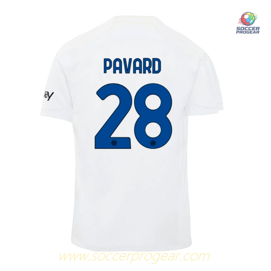 Inter Milan 2023 2024 Away Children Jersey Set Football Jersey Pavard