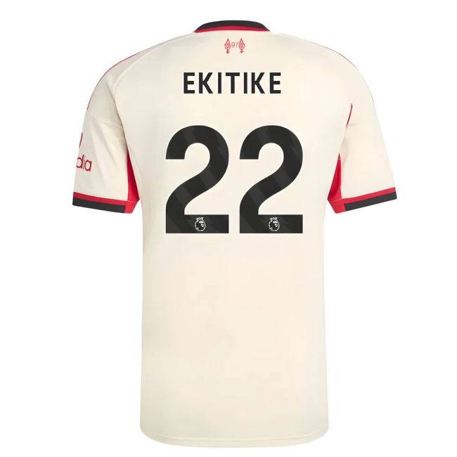 retro 2025-2026 Liverpool Away Shirt (Kids) (Ekitike 22)