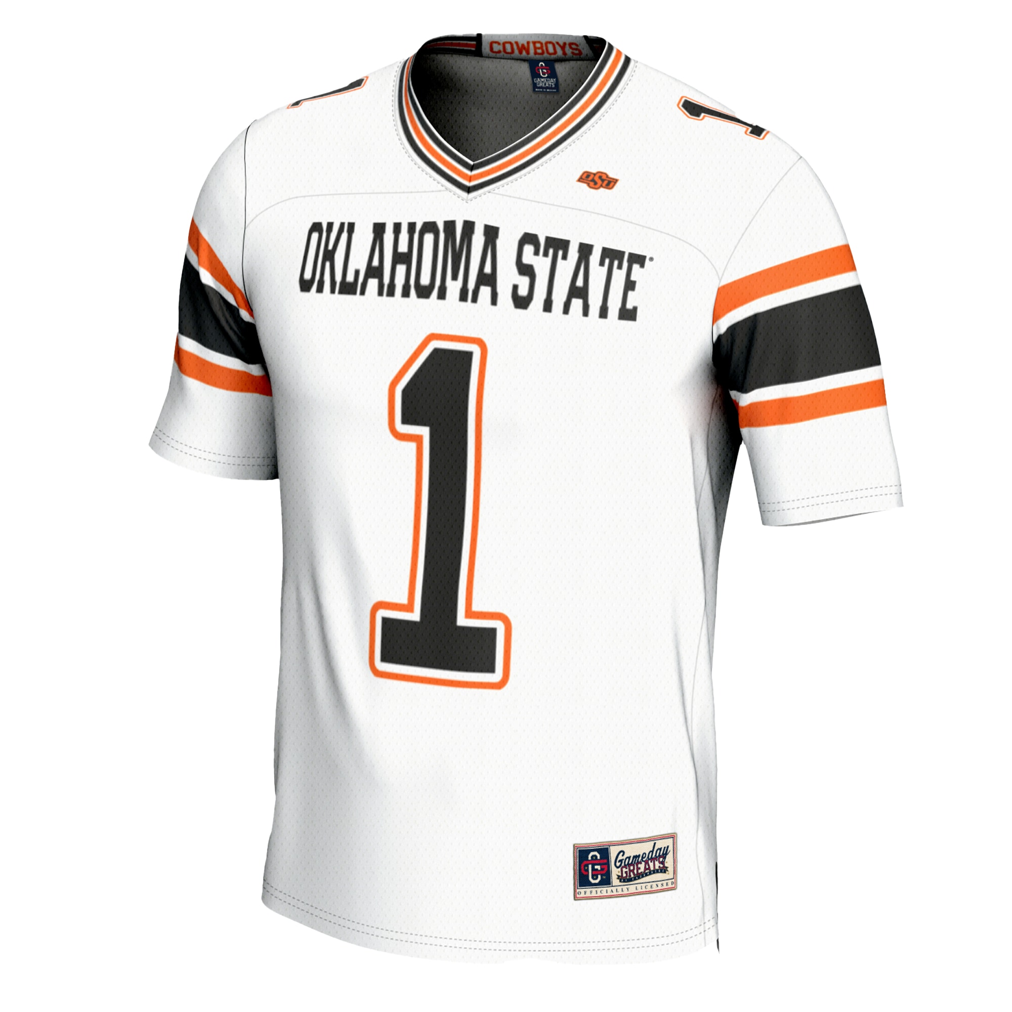 [DDG] Oklahoma State Cowboys GameDay Greats Football Jersey - White