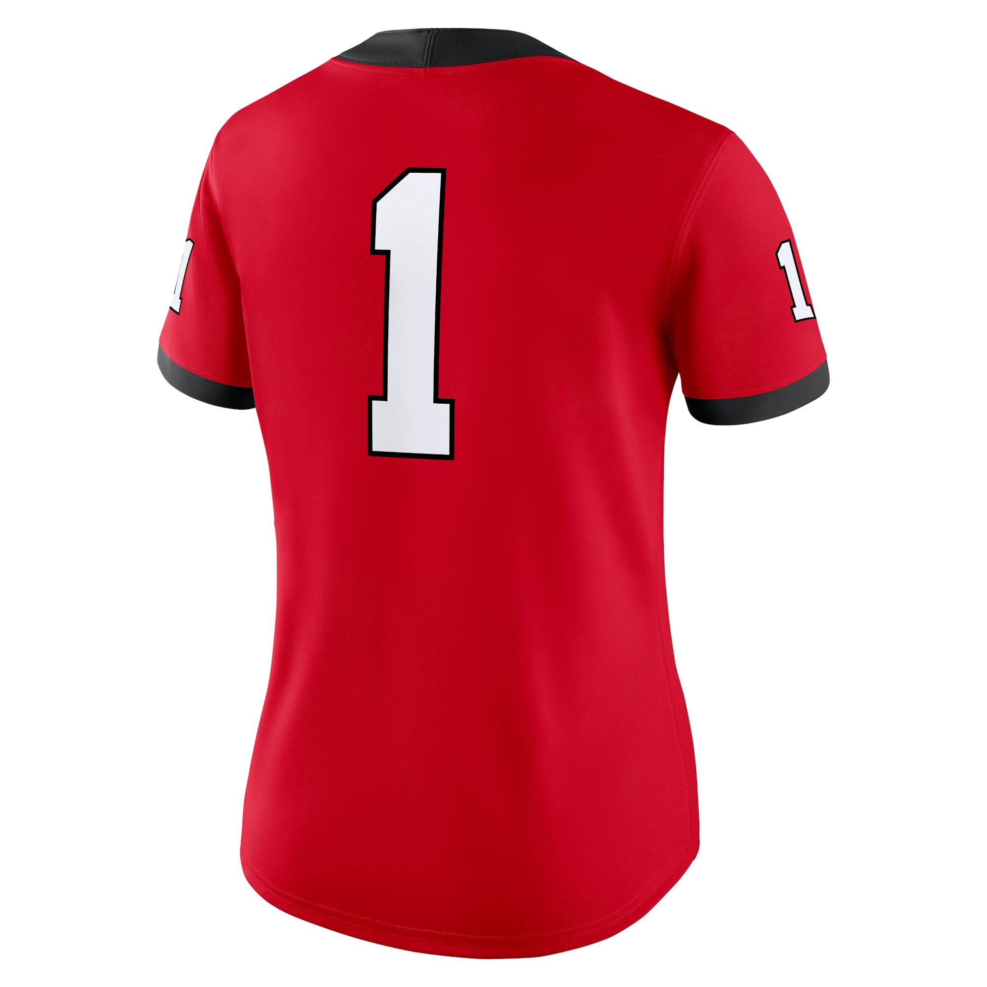 #1 Georgia Bulldogs Nike Women's Game Jersey - Red