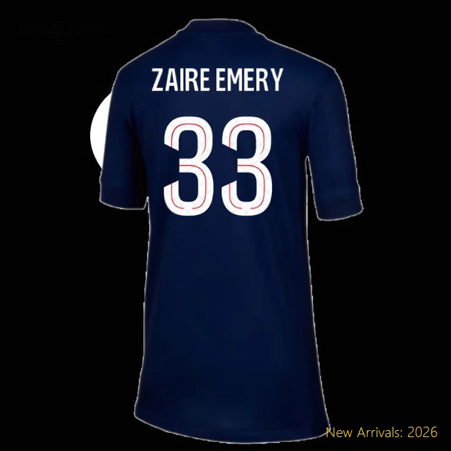 Football Team Kids Zaire Emery Non-toxic Jersey Aeroready Easy-care