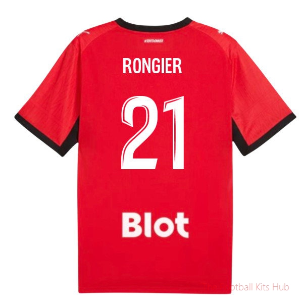 Supporters Elite Stade Rennais 2026-2027 Home Shirt (Rongier 21)