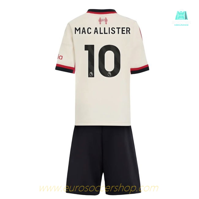 2025-2026 Liverpool Away Mini Kit (Mac Allister 10)
