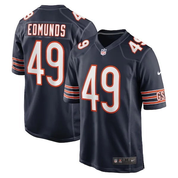 None Tremaine Edmunds Game Jersey - Navy | NFL Player Jersey
