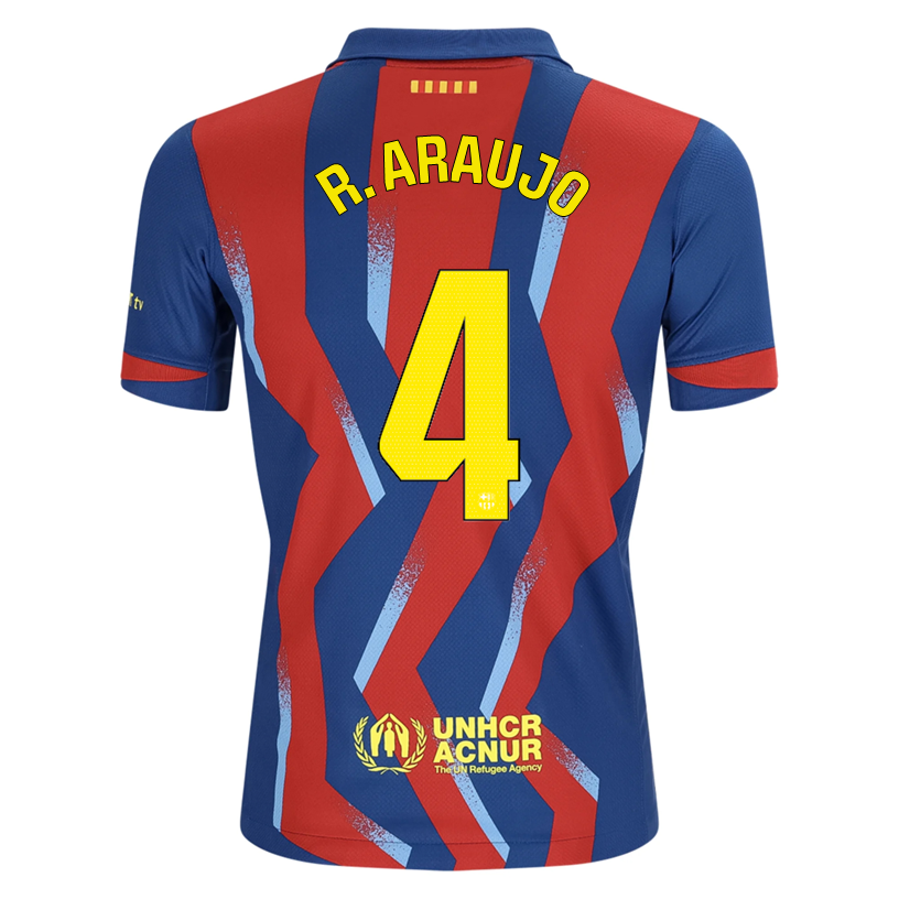 Barcelona Red) 2025-2026 UCL Home Jersey – Authentic Shirt