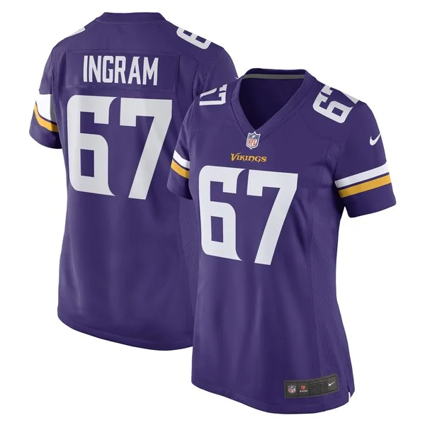 None Game NFL Jersey - Purple | Top-Grade Football Apparel | NFL Footb
