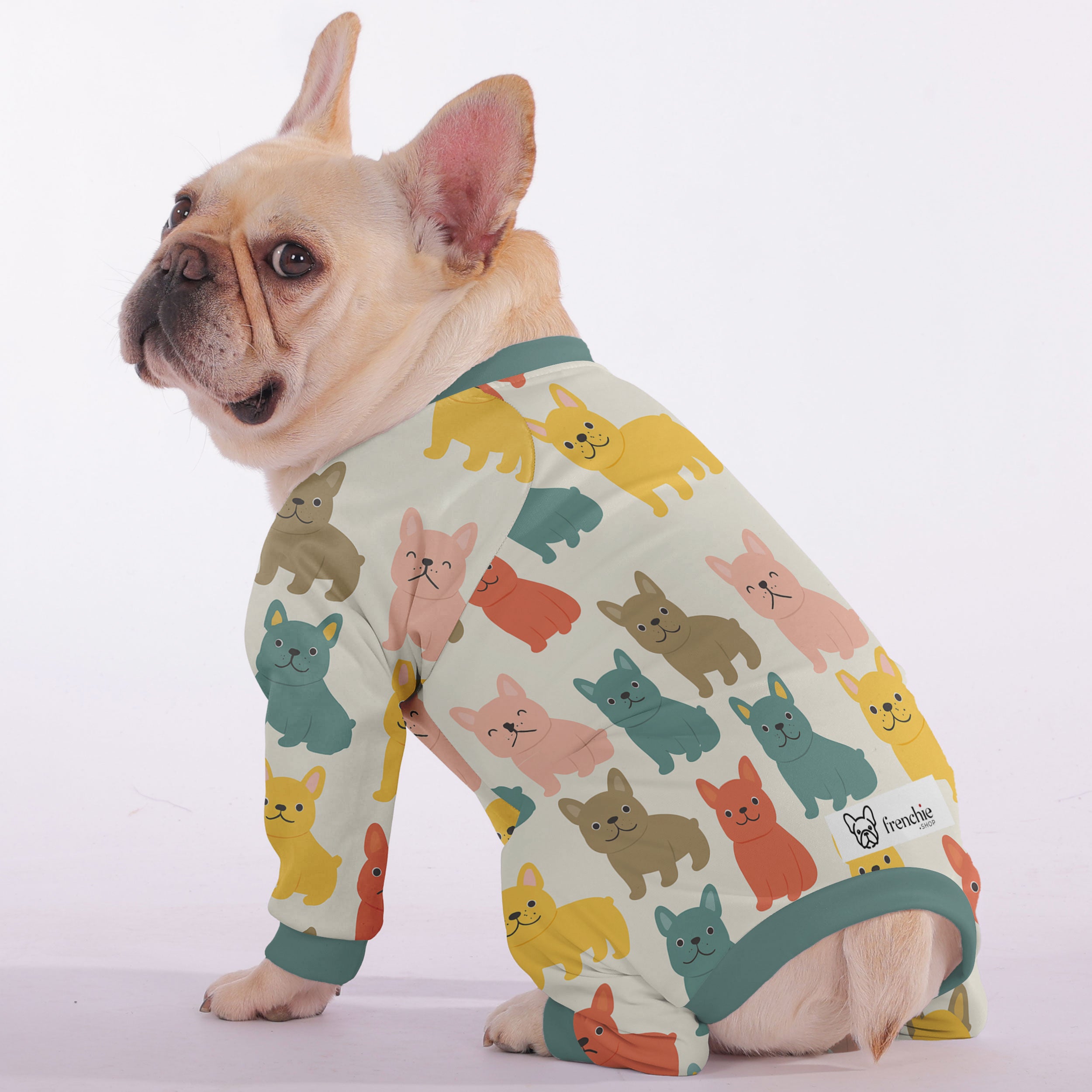 Premium Matching Pajama Set For Frenchie Lovers Indoor Use | Comfort Fit