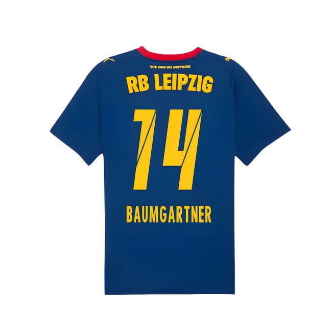 Match Quality Leipzig Red Bull Leipzig Away Shirt Baumgartner #14 ...