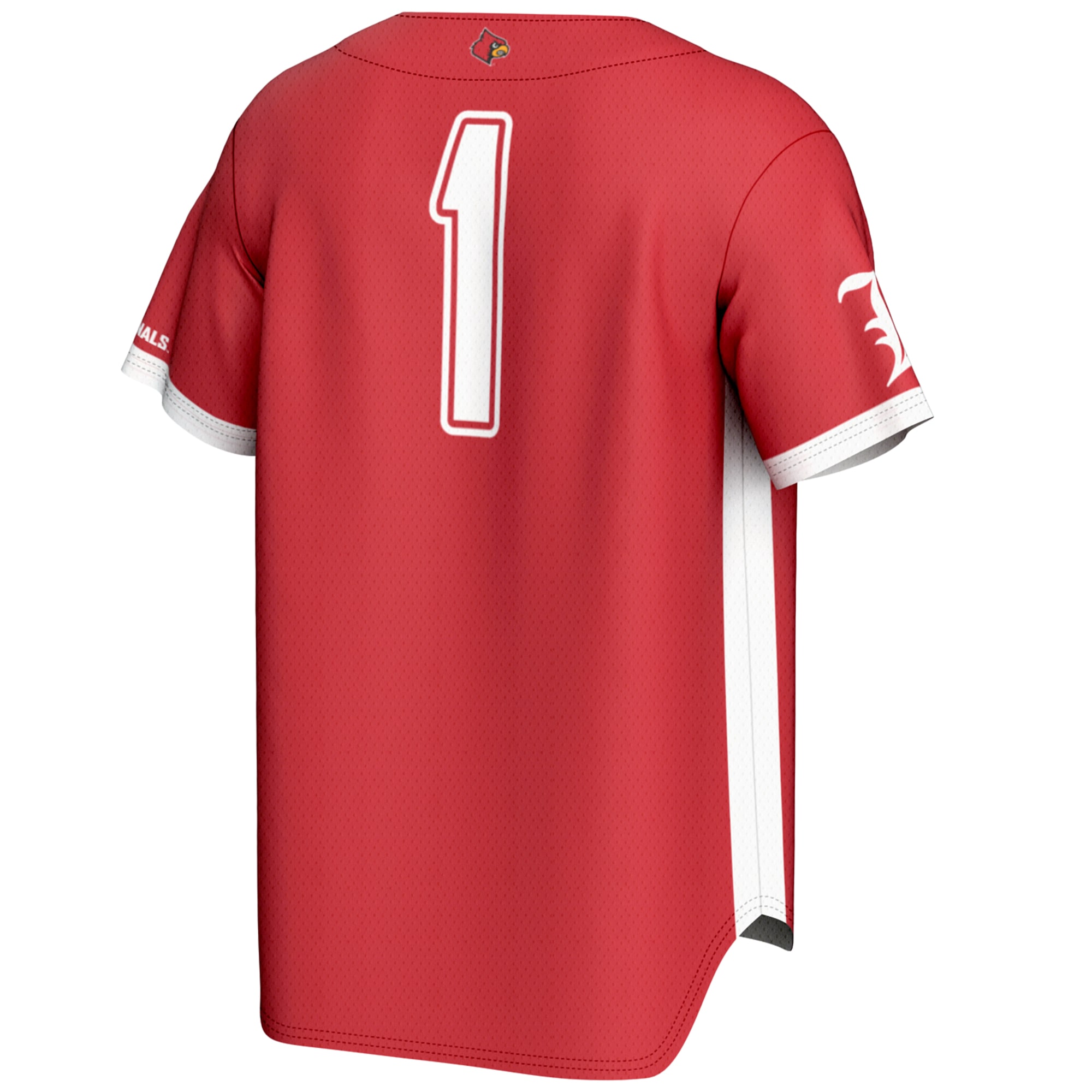 [NJP] Louisville Cardinals GameDay Greats Youth Lightweight Baseball Fashion Jersey - Red