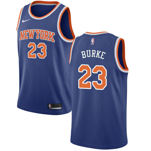 NYK Blue Nike Y. Knicks #23 NBA Jersey NBA Fan Apparel Game Day Wear
