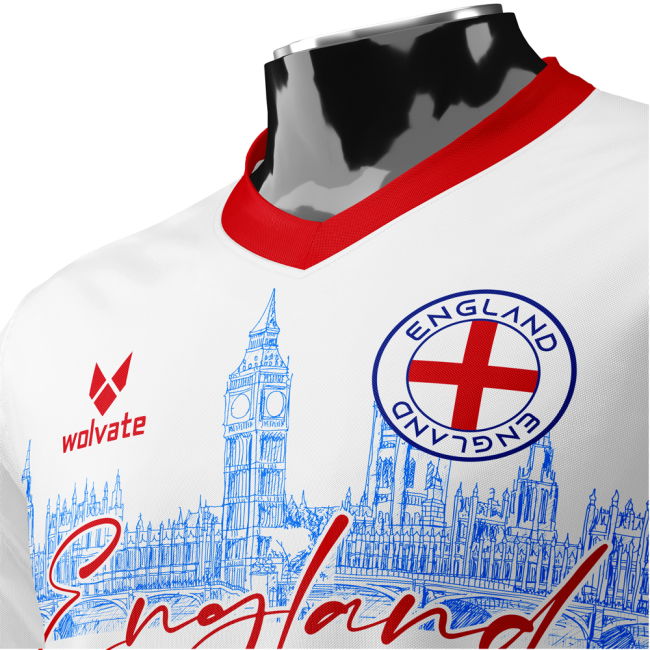 Premium England Heritage Football Official Match Kit Player Tournament