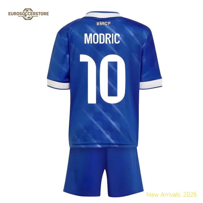 Gentle Football Team Youth Modric Jersey 2025-2026 Quick-dry