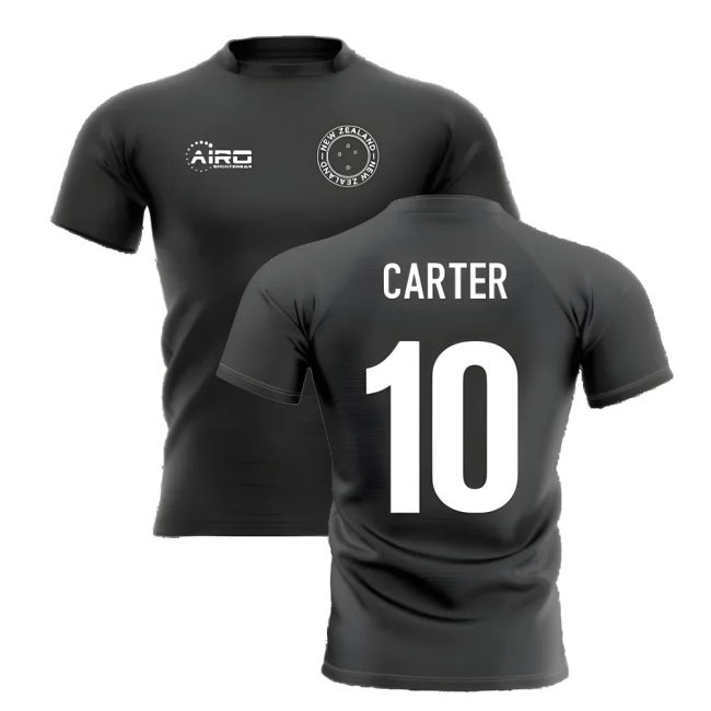 Match 2025-2026 New Zealand Home Concept Rugby Shirt (Carter 10)