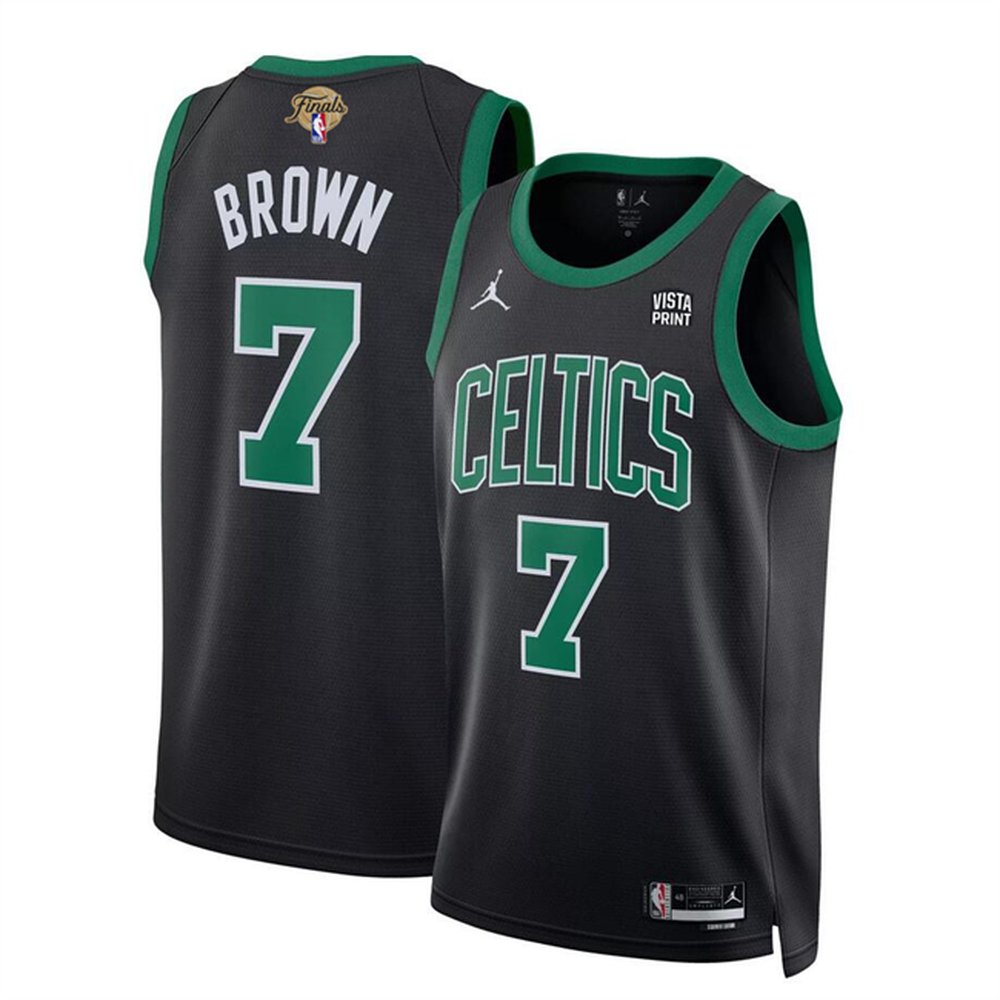 7 Boston Celtics Jersey Black - - Basketball Fan Gear