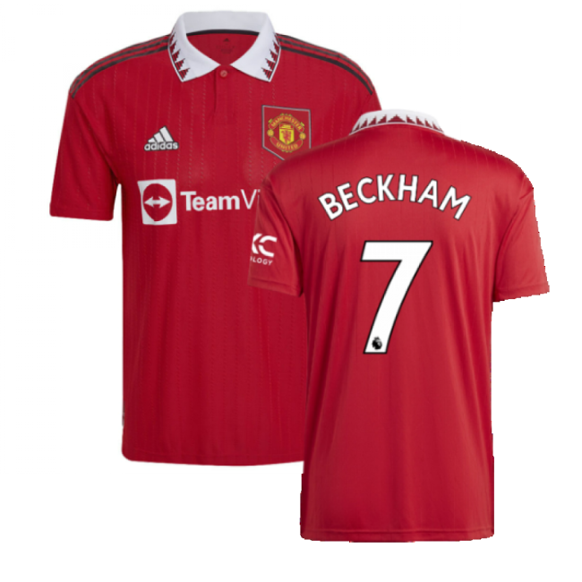 2022-2023 Man Utd Home Jersey (BECKHAM 7)