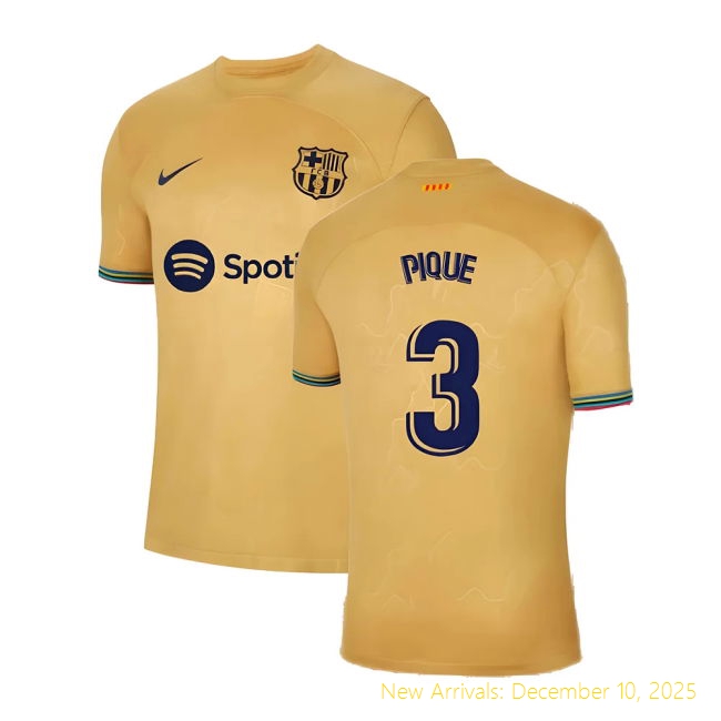 2022-2023 Barcelona Away Shirt - Elite Soccer - Sponsored Color