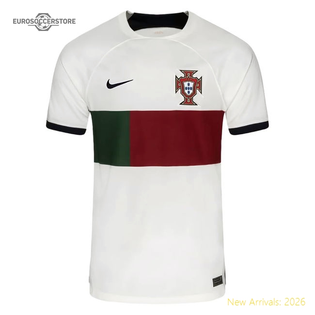 2022-2023 Ronaldo 7 Soccer Shirt Portugal Away In Multiple Adult Sizes