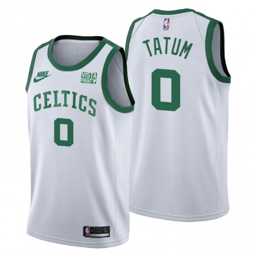 BOS White Nike B. Celtics #0 NBA Jersey Game Day Wear Premium Quality