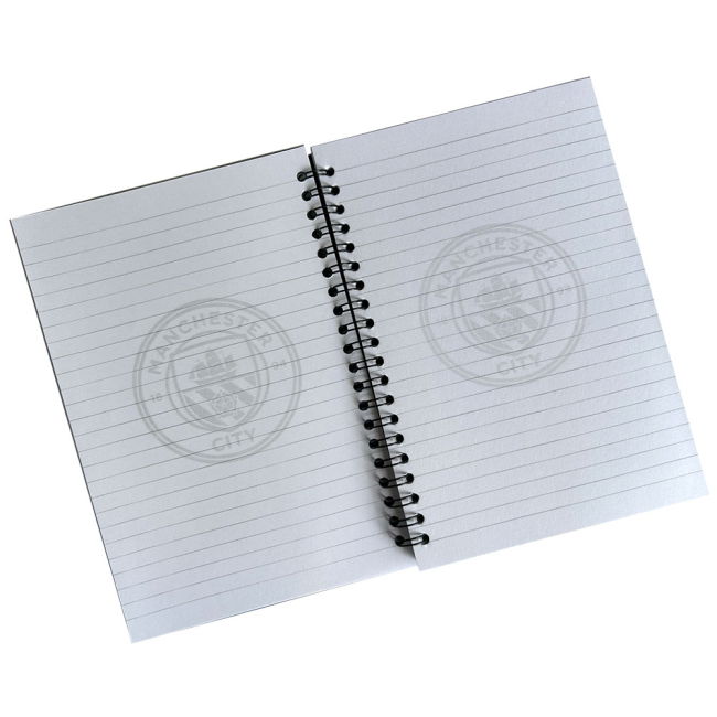 Adult Manchester City FC A5 Cut Out Notebook