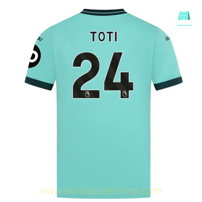 2025-2026 Wolves Away Shirt (Toti 24)