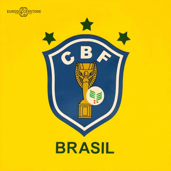 Premium Football Brazil Jersey - Polyester Modern Comfort