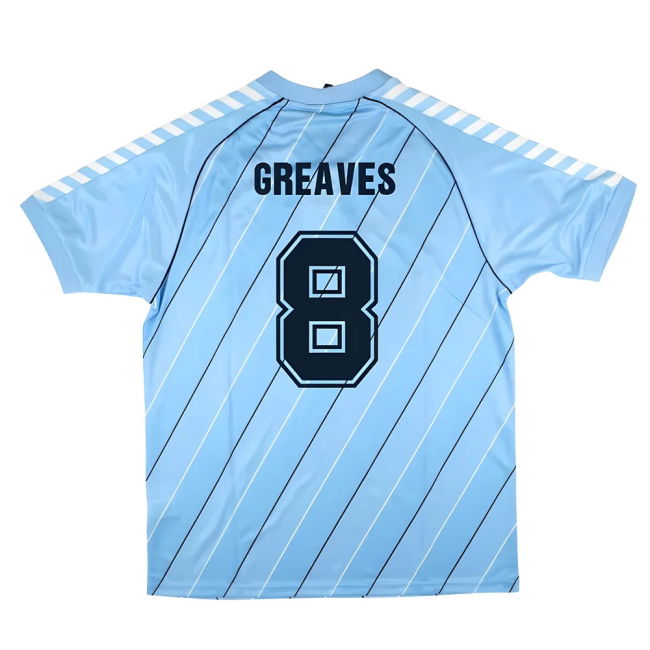 Men's Tottenham 1985/87 Retro Hummel Away Shirt (GREAVES 8)