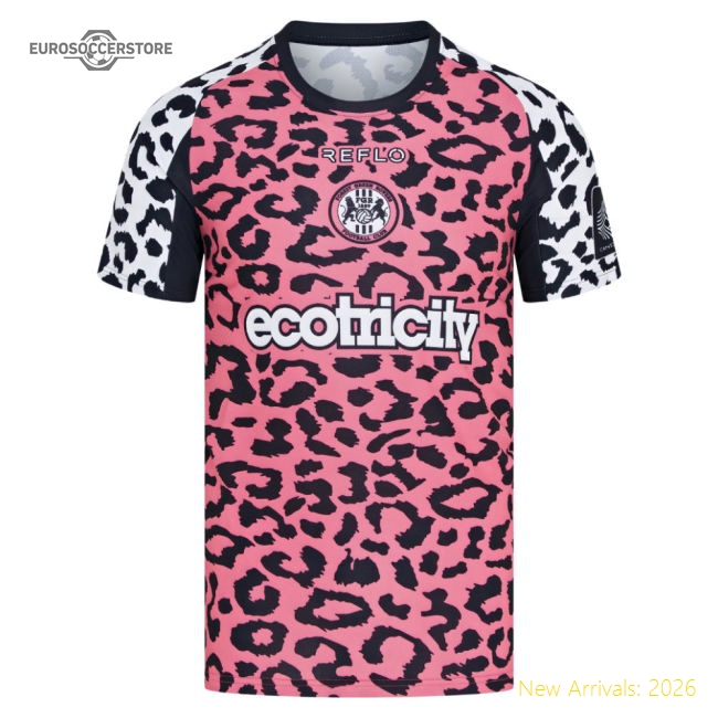 Official 2025-2026 Forest Green Rovers Away Shirt (kids) (your Name