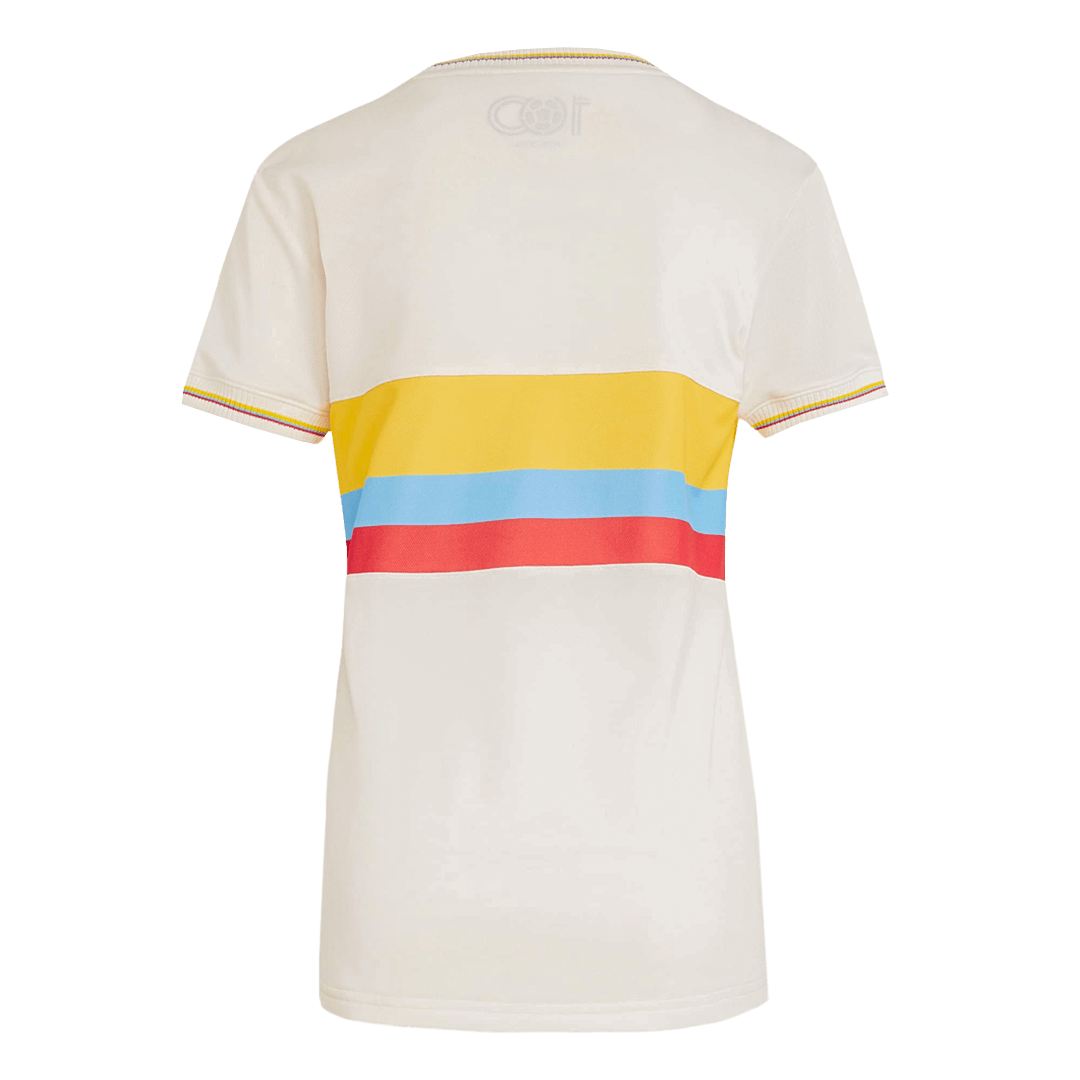 Women's Colombia  Soccer Jersey 2024 - 100th Anniversary Authentic Kit