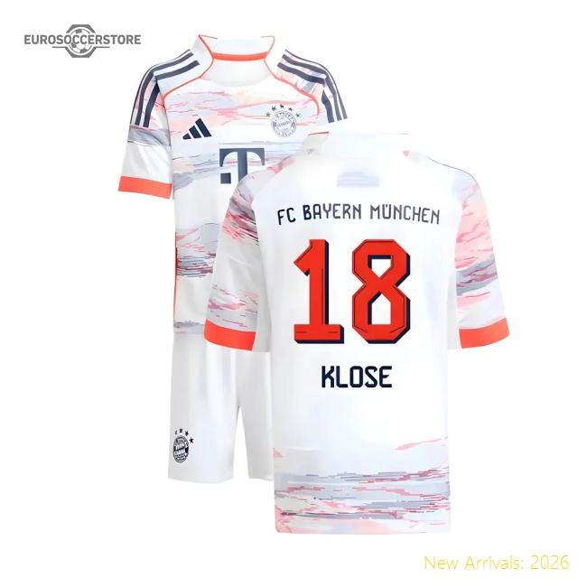 Performance 2025-2026 Bayern Munich Away Mini Kit (Klose 18)