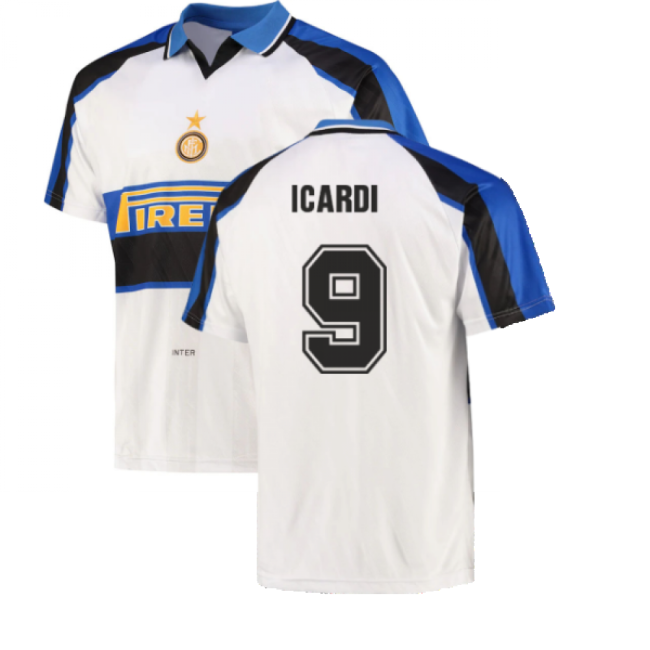 Match-Day High-Quality 1996 Inter Milan Away Shirt (Icardi 9)