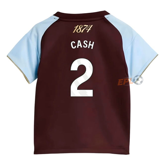2025-20 Aston Villa dynamic Home Football Shirt | genuine