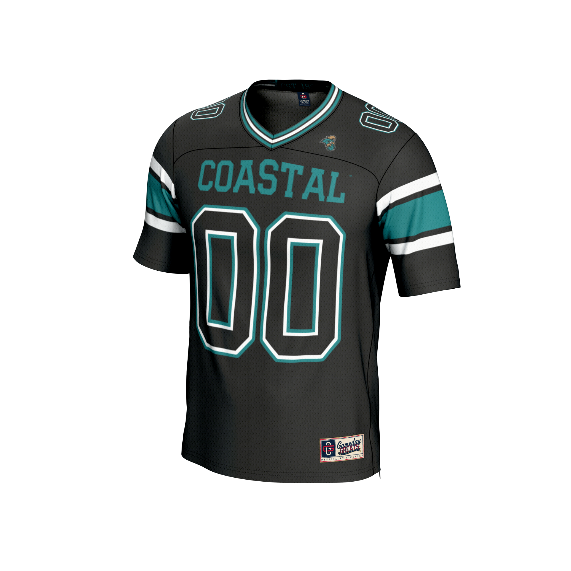 Coastal Carolina Chanticleers GameDay Greats Unisex NIL Lightweight Collegiate Football Fashion 26/27 Football Jersey - Black