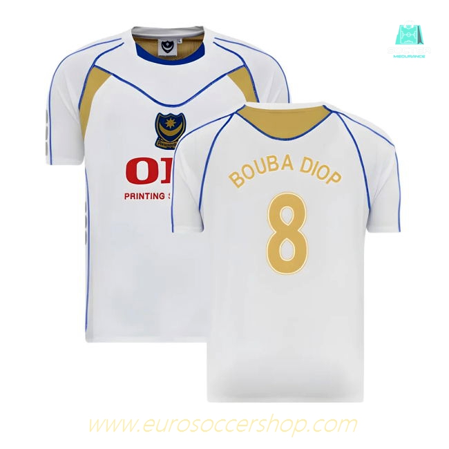 2008 Portsmouth FA Cup Final Away Shirt (Bouba Diop 8)