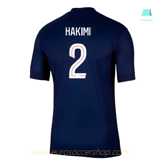 2025-2026 PSG Paris Saint Germain Home Shirt (Hakimi 2)