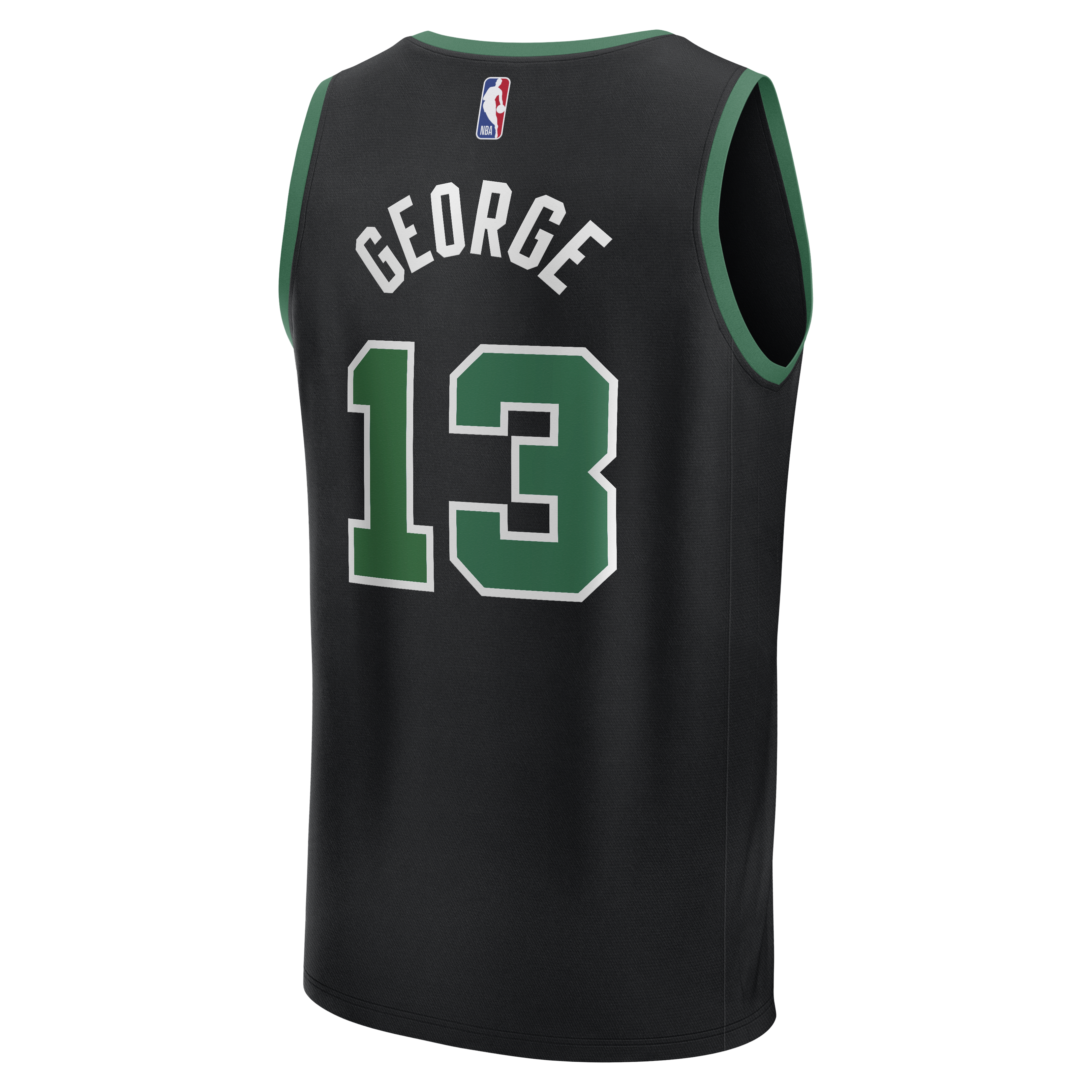 [LK] Paul George Boston Celtics Youth Fast Break Replica Jersey - Black - Statement Edition