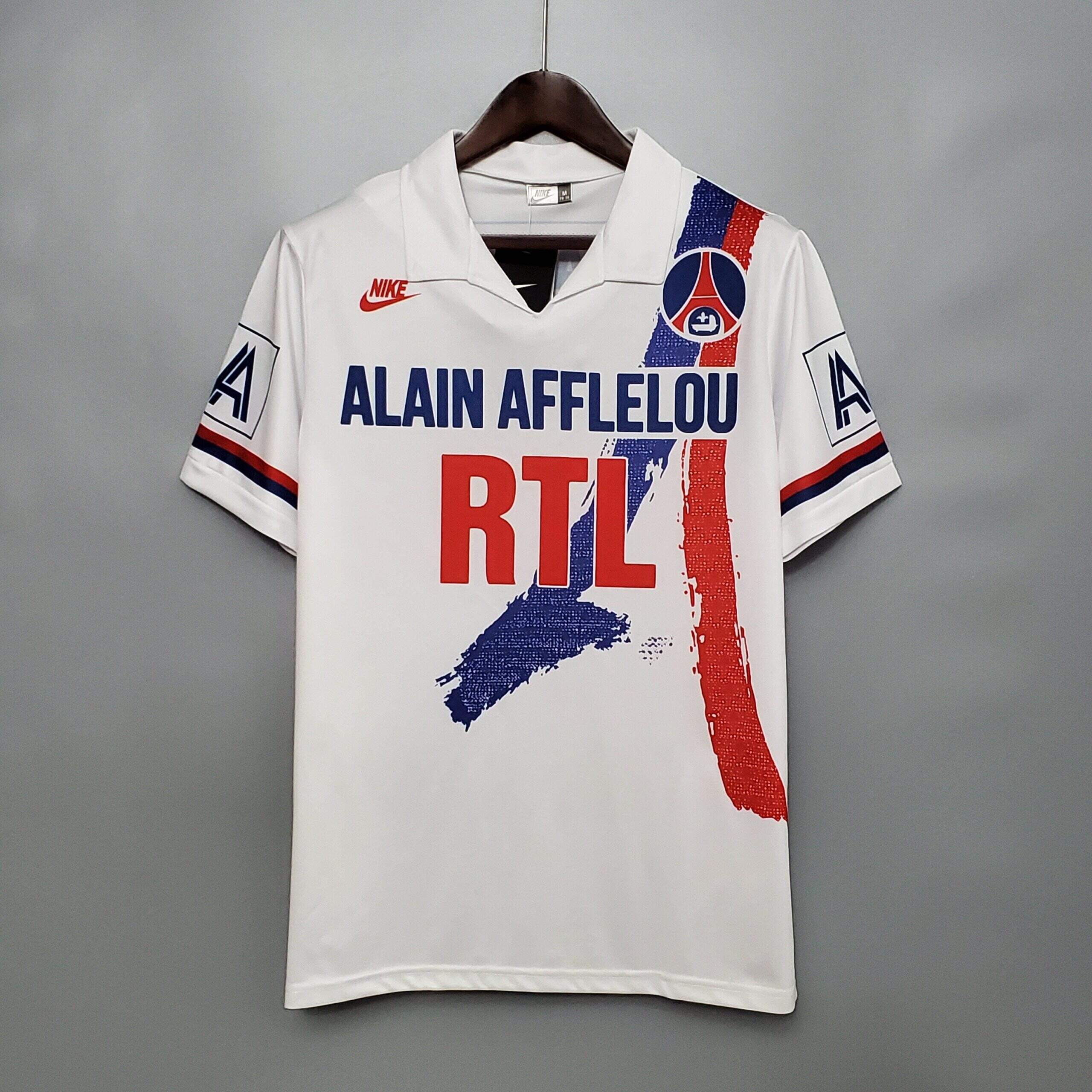 Cheap 1990-1991 Paris Saint-Germain away retro kit