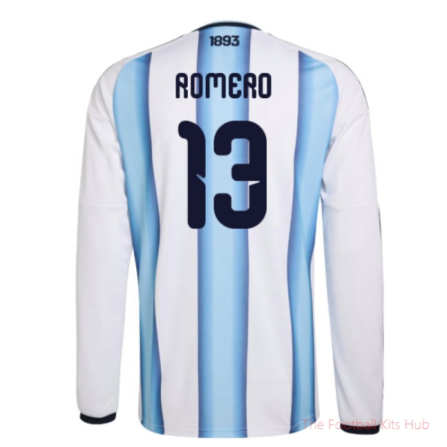 [EFS] 2026/27 Argentina Long Sleeve Home Shirt (Romero 13)