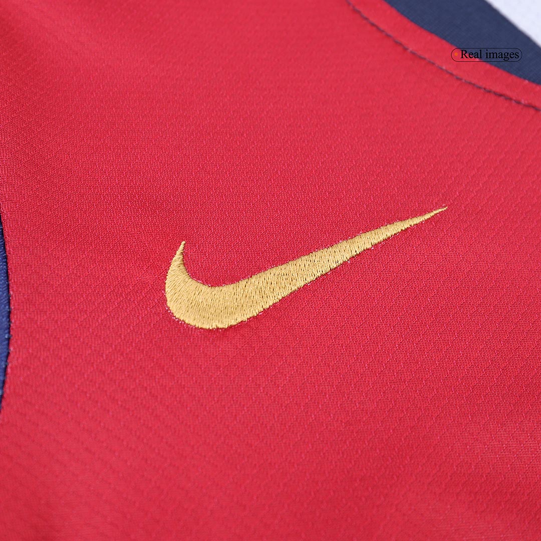 Kid's Barcelona Home Soccer Jersey Kit(Jersey+Shorts+Socks) 2024/25Aut